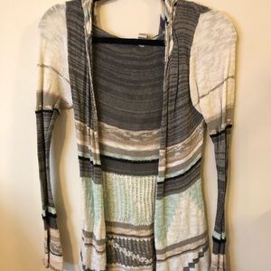 Multi-colored Mudd Cardigan